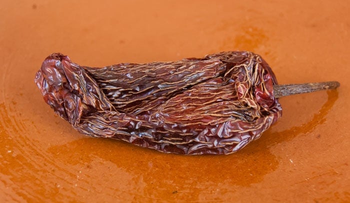 Chile Rayado de La Misión, Hidalgo