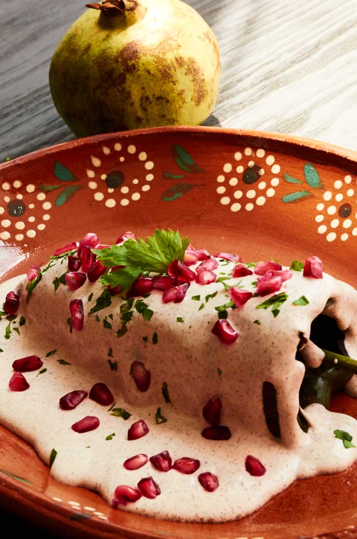 Chile en Nogada Vertical