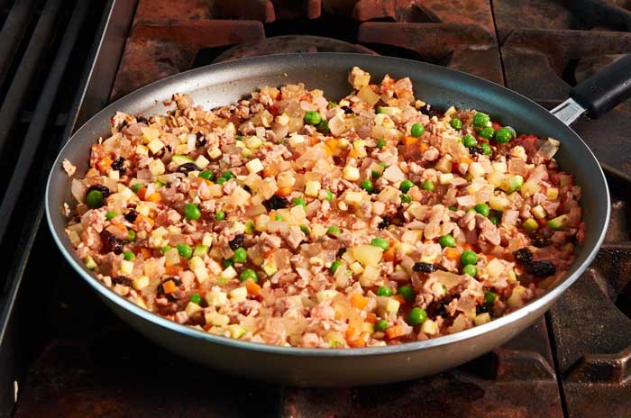 Filling for Chiles en Nogada