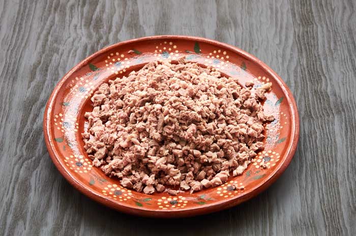 Finely Chopped Meat