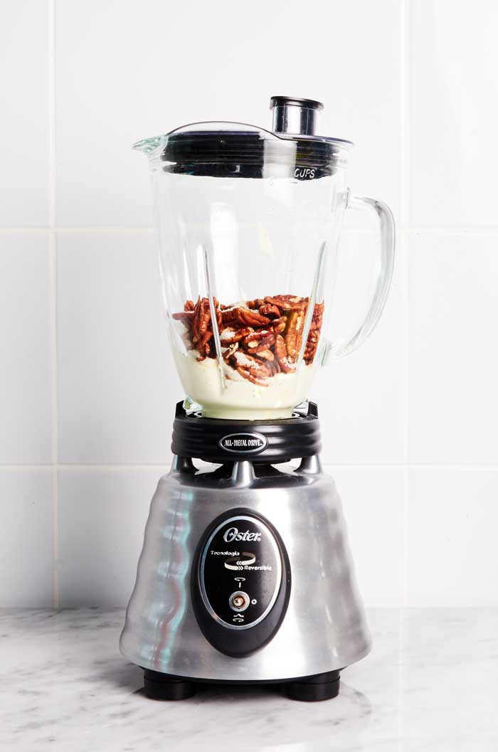 Nogada Ingredients in Blender