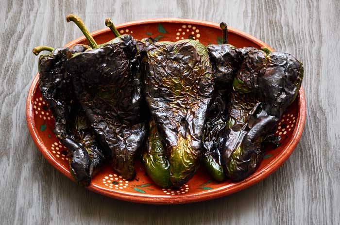Roasted Poblano Chiles
