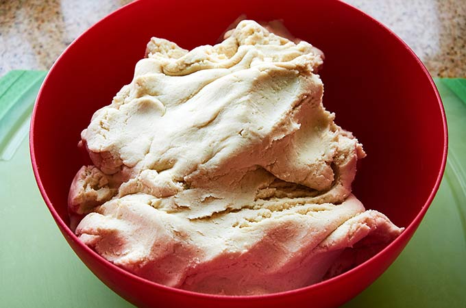 Prepared Masa (Corn Meal Dough) for Gorditas