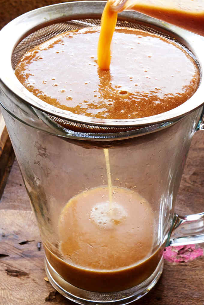 Straining Tamarind Paste