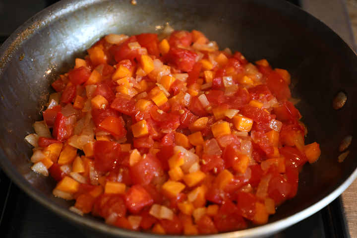 Cooking Vegetables in Olive Oil