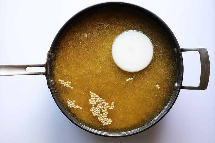 Lentils in Chicken Broth