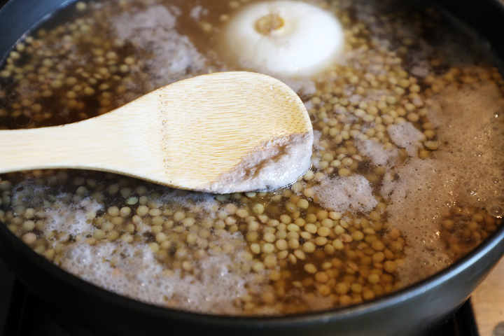 Removing Foam from Cooking Soup